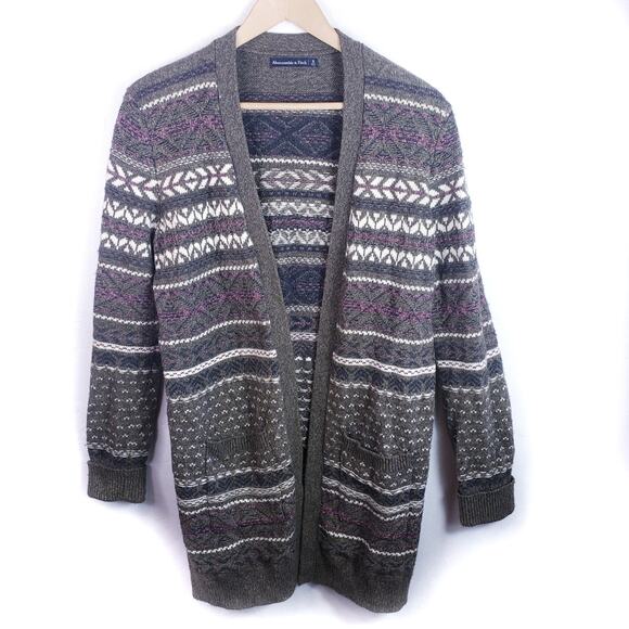 Abercrombie & Fitch Open Front Cardigan Size S Small - Picture 1 of 6